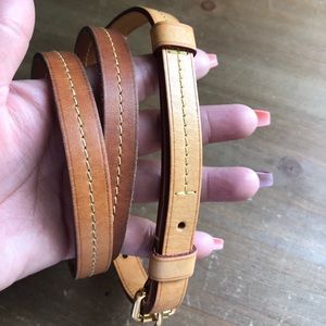 Louis Vuitton leather strap